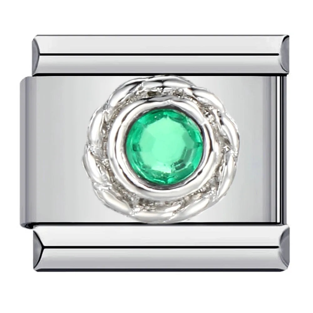 Round Italian Charm Links 160