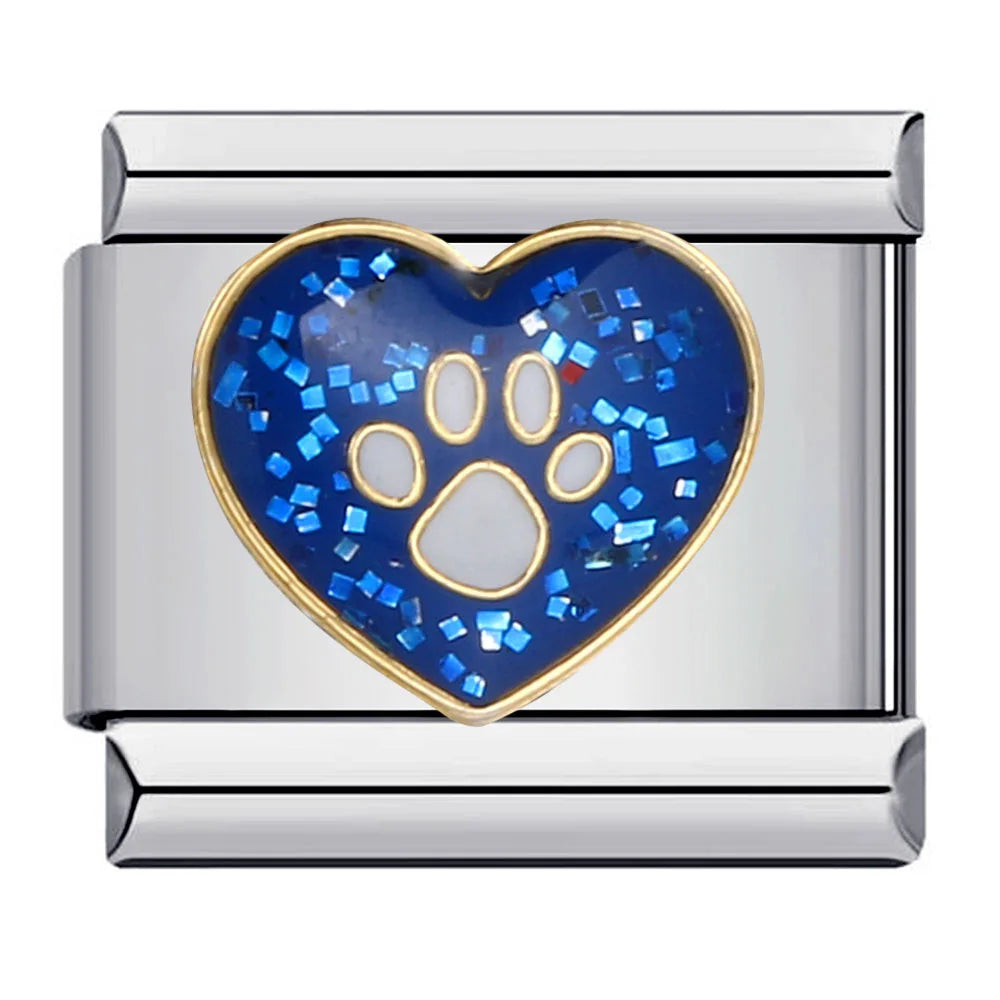 Heart Italian Charm Link 331