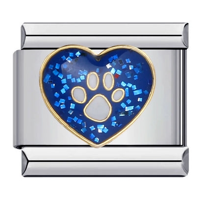 Heart Italian Charm Link 331