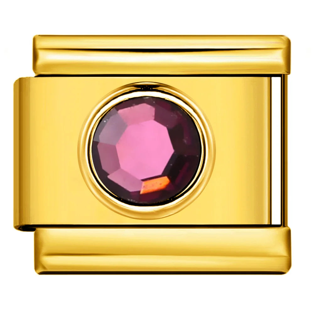 Birthday Stone Italian Charm 471