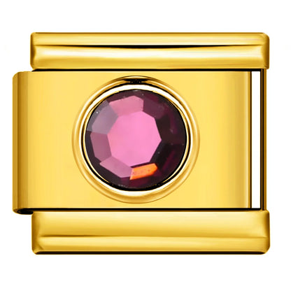 Birthday Stone Italian Charm 471