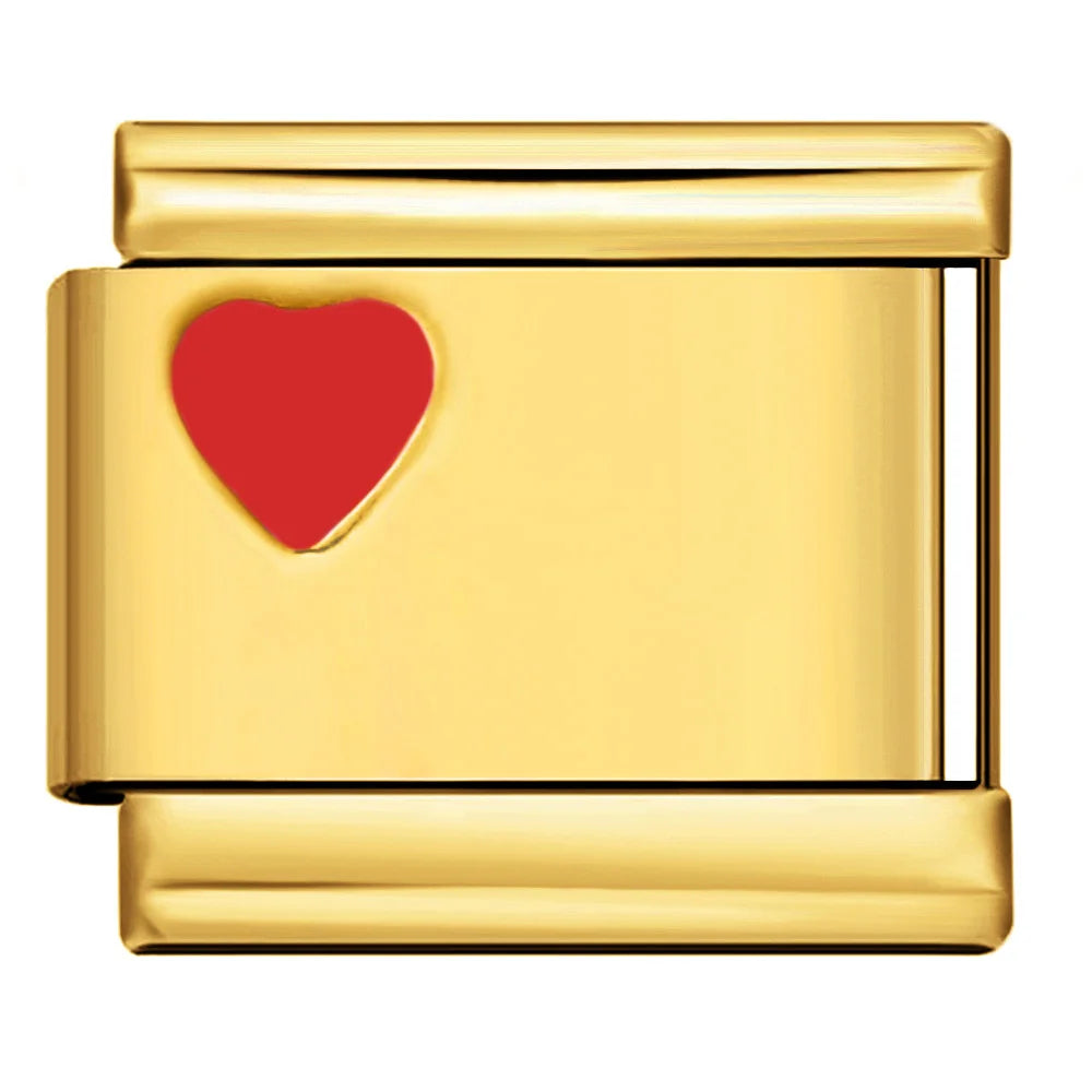 Simple Italian Charm Link 419