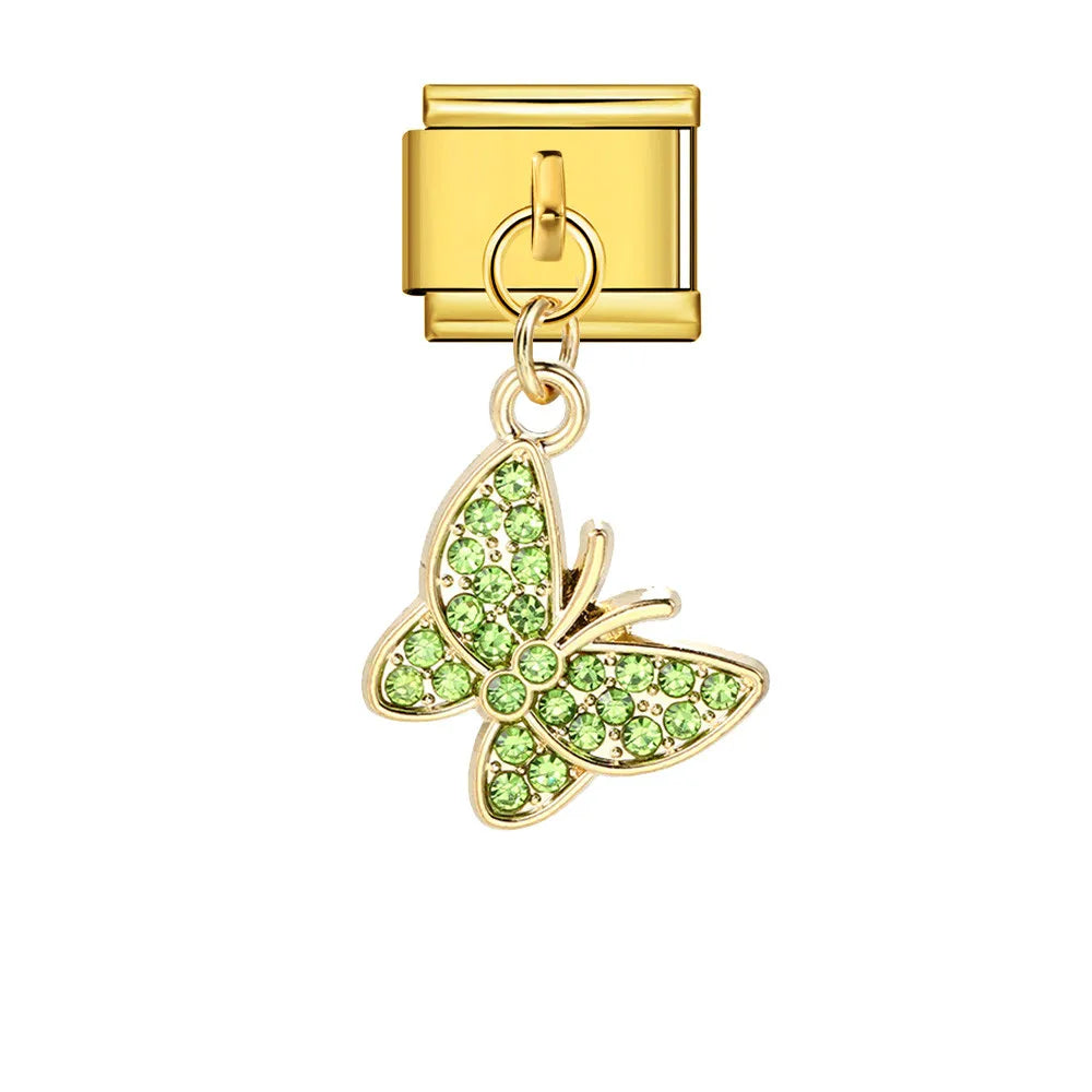 Butterfly Pendant Italian Charm 542