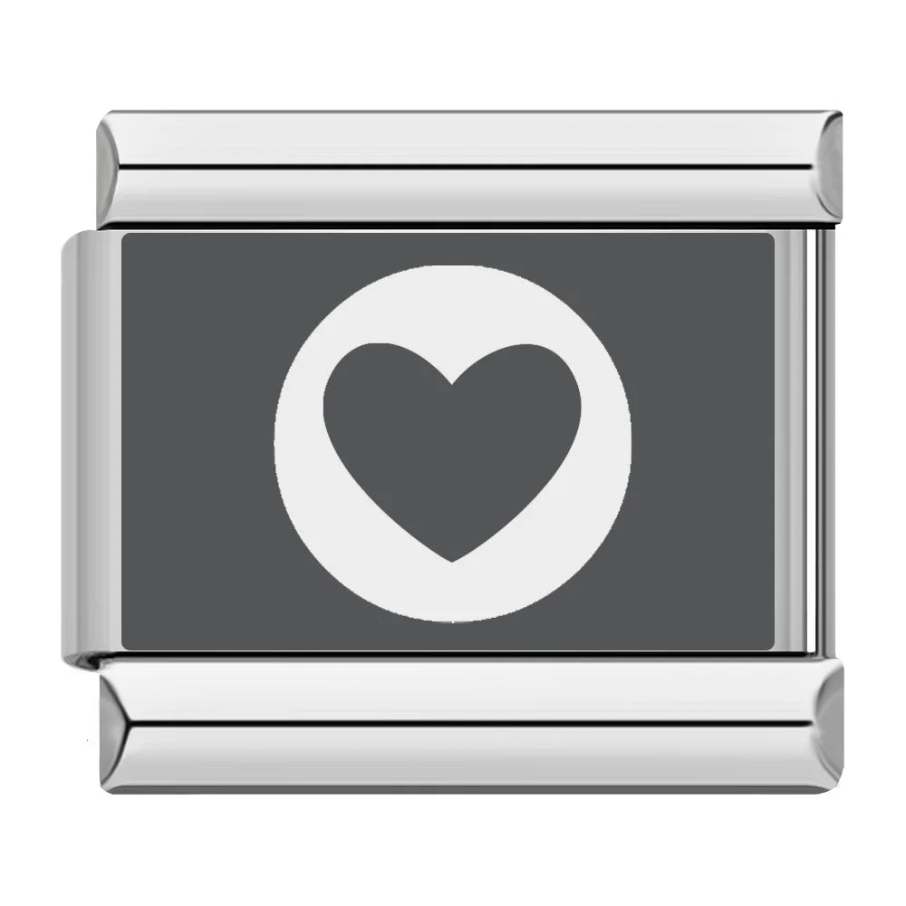 Laser 26 English Letters Charm 028