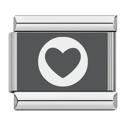 Laser 26 English Letters Charm 028