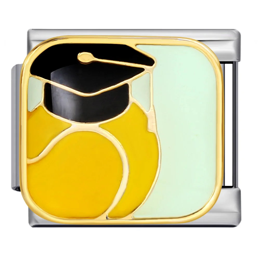 Graduation Italian Charm Link 317