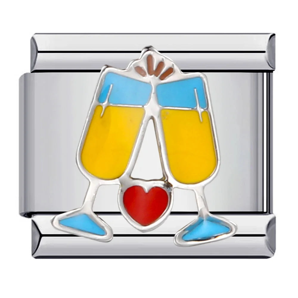 Wedding Italian Charm Links 083