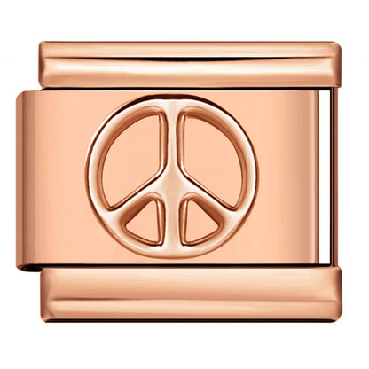 Rose Gold Color Italian Charm 476