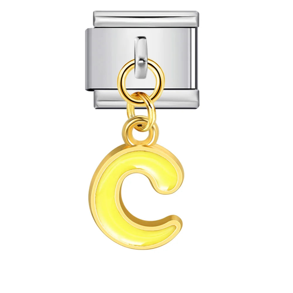 Silver Color 26 English Letter 462