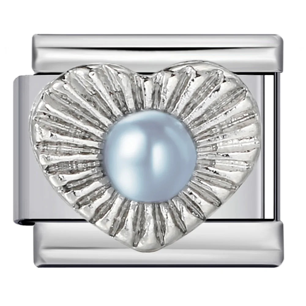 Blue Italian Charm Link 305