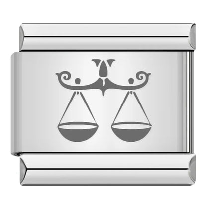 Laser Italian Charm Links 042