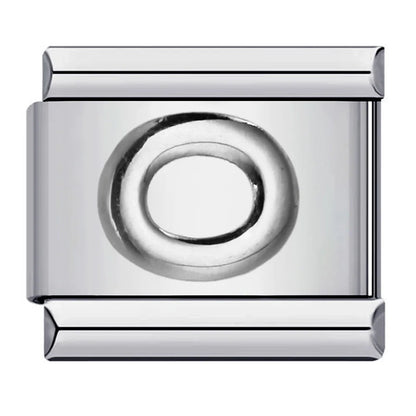 Silver Color 26 English Letters 174