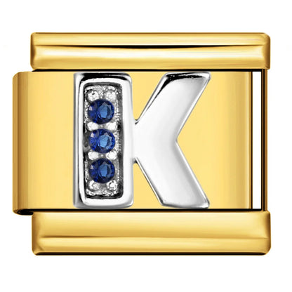 Gold Color 26 English Letters 383