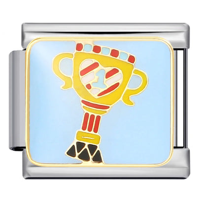 Football Italian Charm Link 191