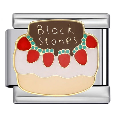 Cake Italian Charm Link 202