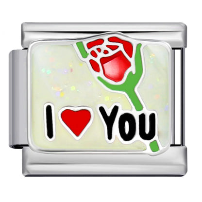 Words Italian Charms Link 481