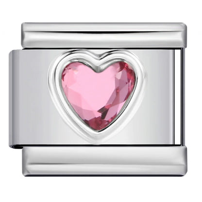 Heart Italian Charm Link 331