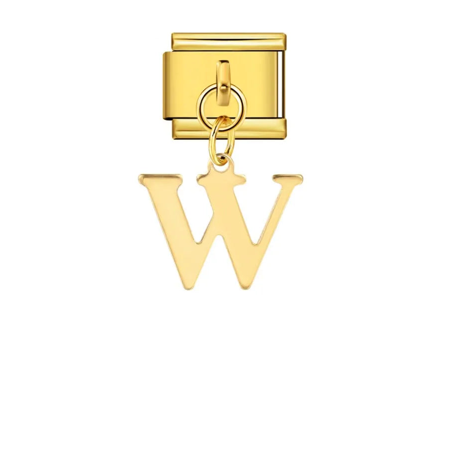 Gold Color Pendant 26 English Letter 520