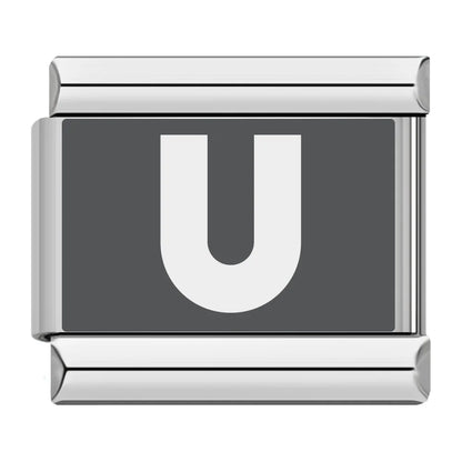 Laser 26 English Letters Charm 028