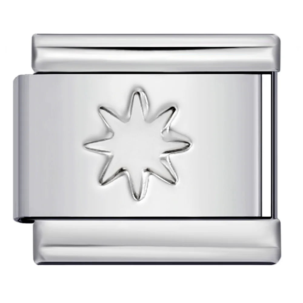 Star Italian Charm Link 312