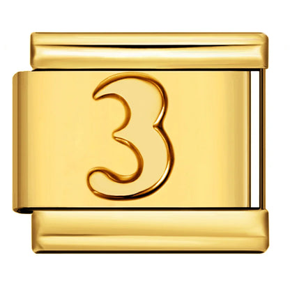 0-9 Number Italian Charm 263