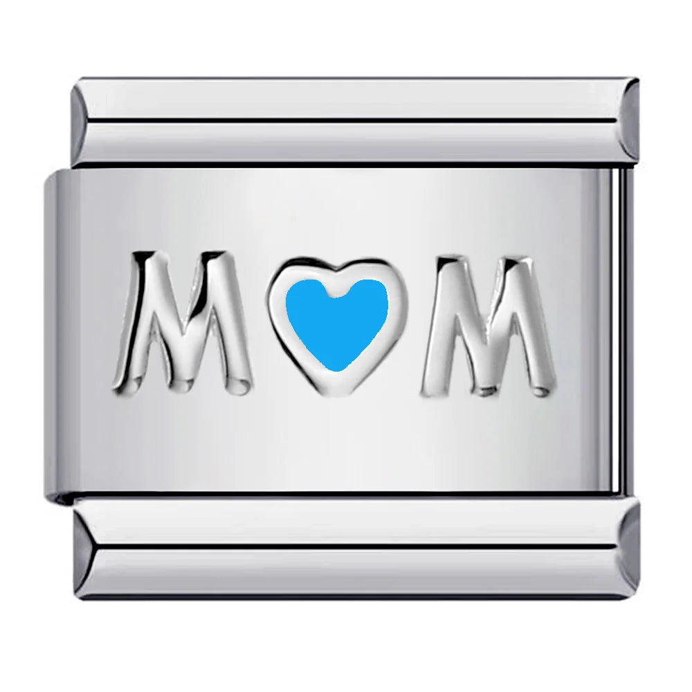 Mom Italian Charm Link 450