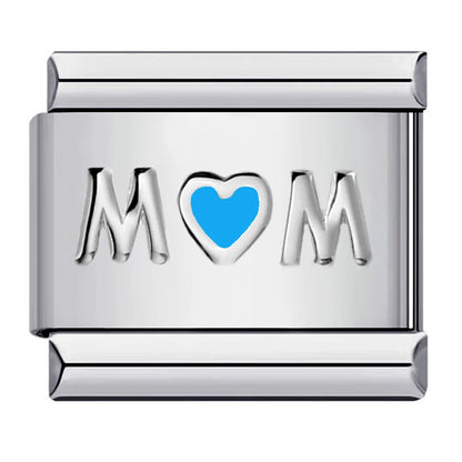 Mom Italian Charm Link 450