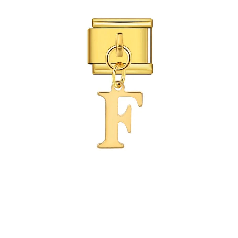 Gold Color Pendant 26 English Letter 520