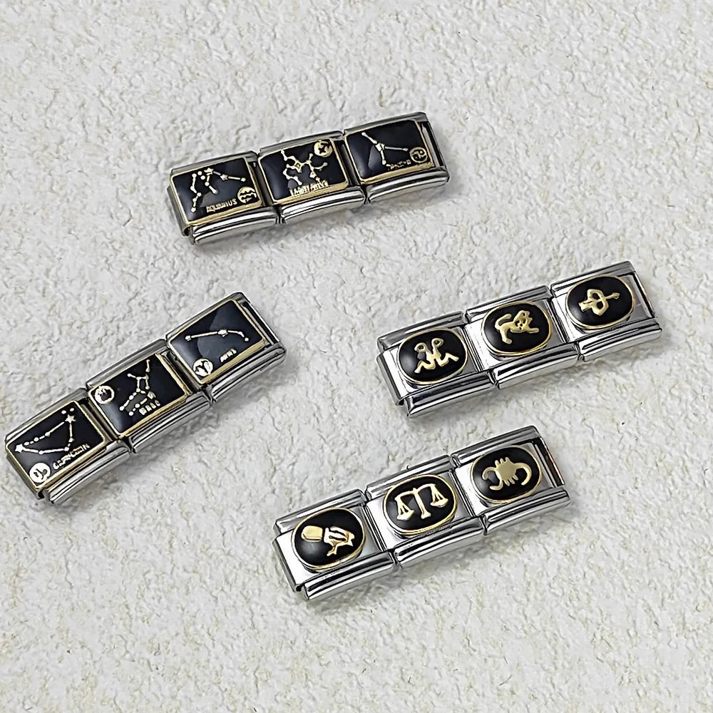 12 Constellation Italian Charm 362
