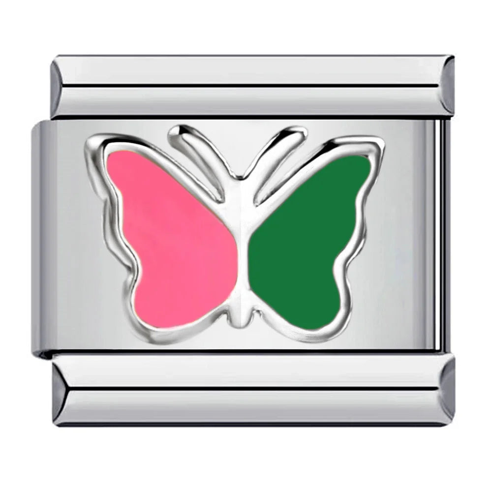 Butterfly Italian Charm Link 479