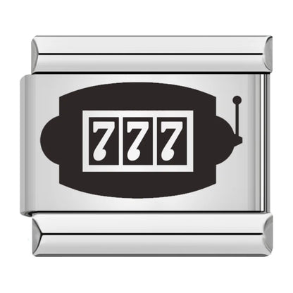 Laser Italian Charm Links 116