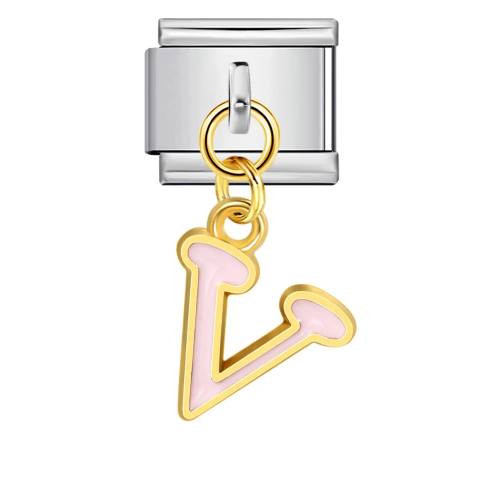 Silver Color 26 English Letter 462
