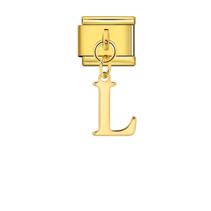 Gold Color Pendant 26 English Letter 520