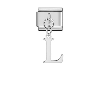 Silver Color Pendant 26 English Letter 521