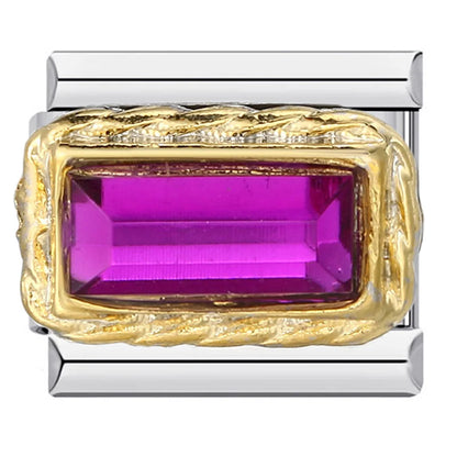 Pink Italian Charm Link 401