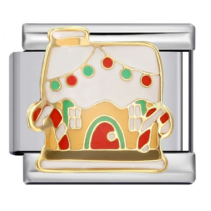 Christmas Italian Charm Link 187