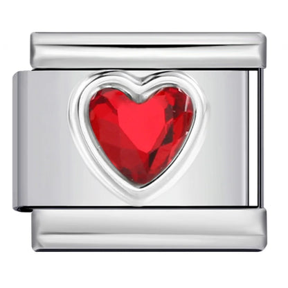 Heart Italian Charm Link 331