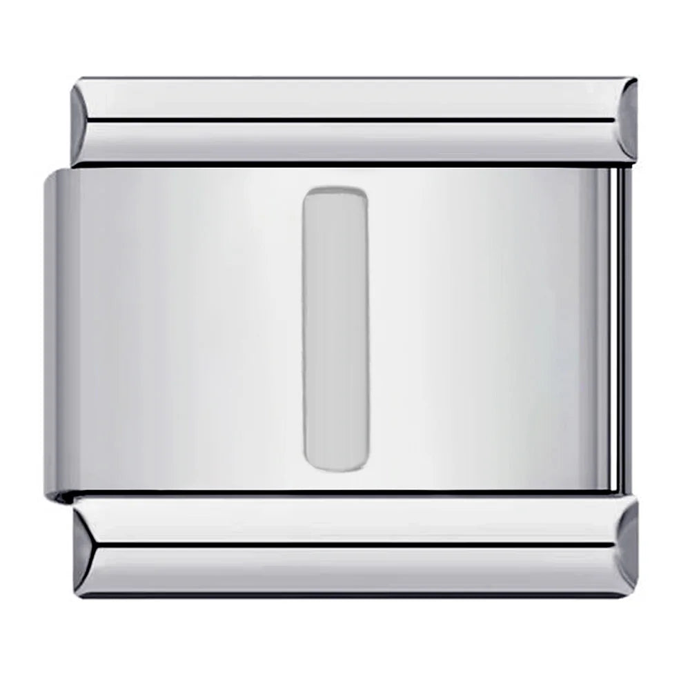 Silver Color 26 English Letters 125
