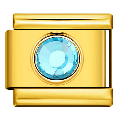 Birthday Stone Italian Charm 471