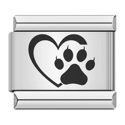 Laser Italian Charm Links 052