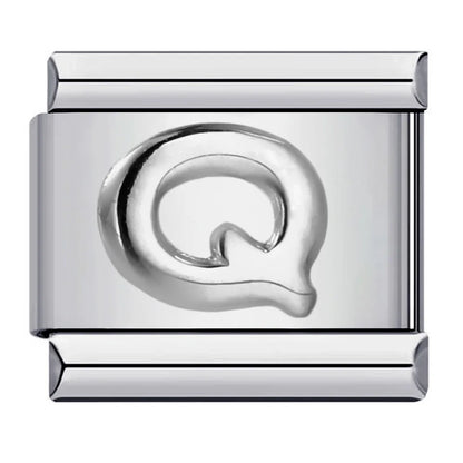 Silver Color 26 English Letters 174